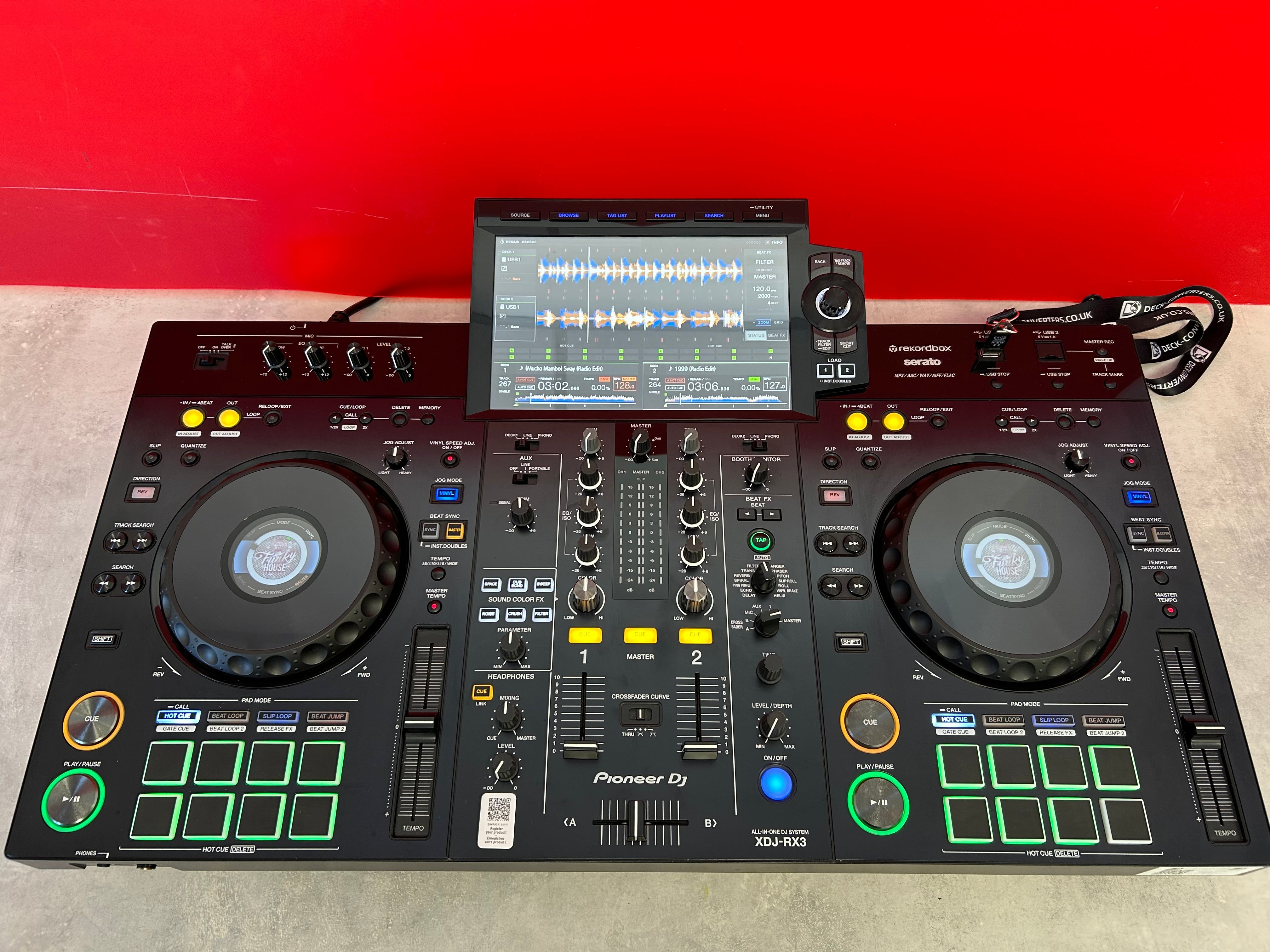Pioneer DJ XDJ RX3 2-Ch All-in-One Performance DJ System - Pre Owned - Deck Converters