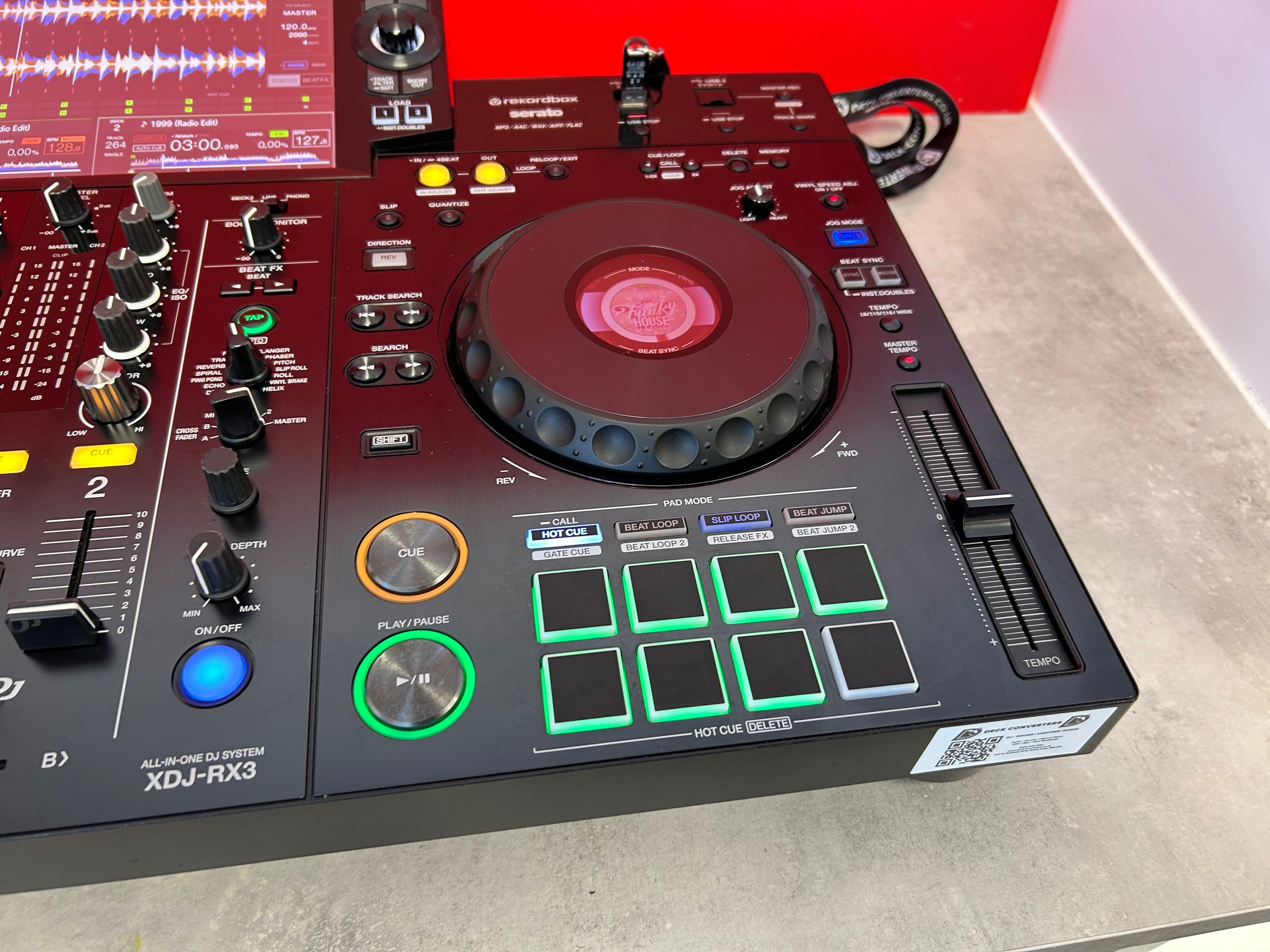 Pioneer DJ XDJ RX3 2-Ch All-in-One Performance DJ System - Pre Owned - Deck Converters