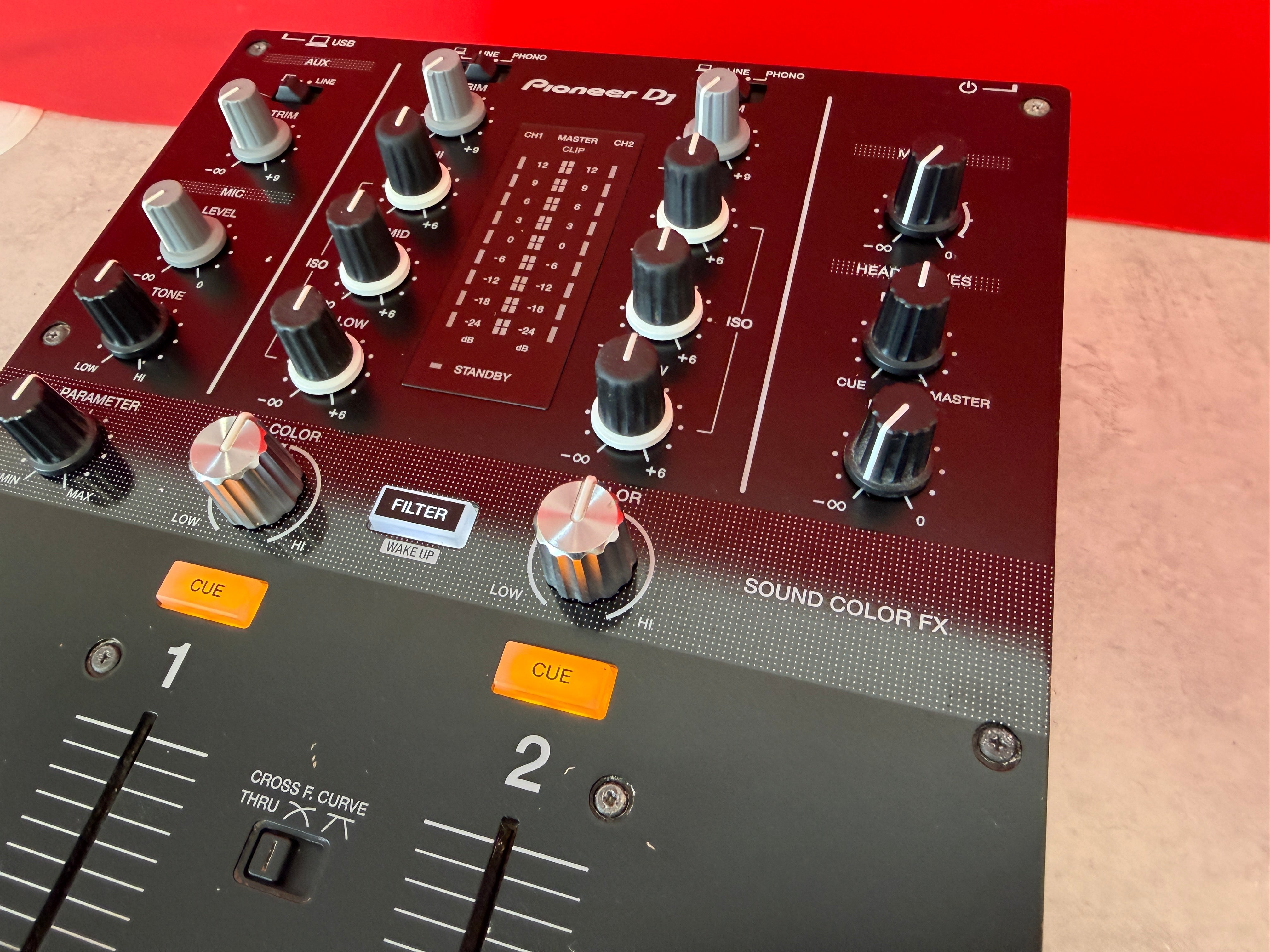 Pioneer DJM 250MK2 2 Channel Mixer - Black - Pre Owned - Deck Converters