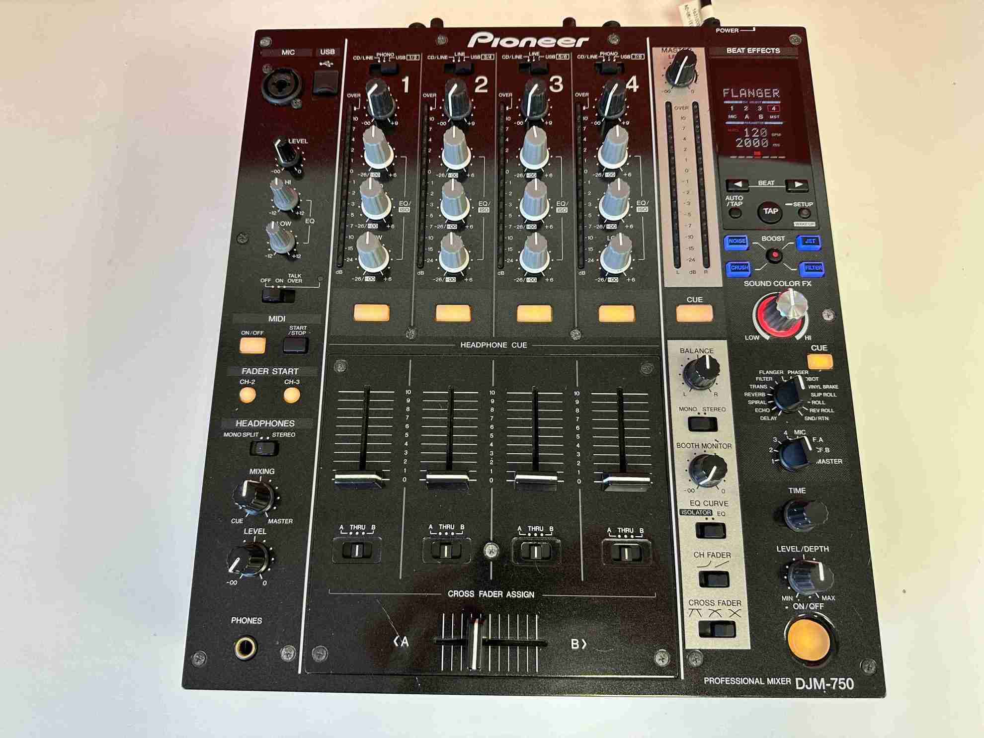 Pioneer DJM 750 DJ Mixer - Deck Converters