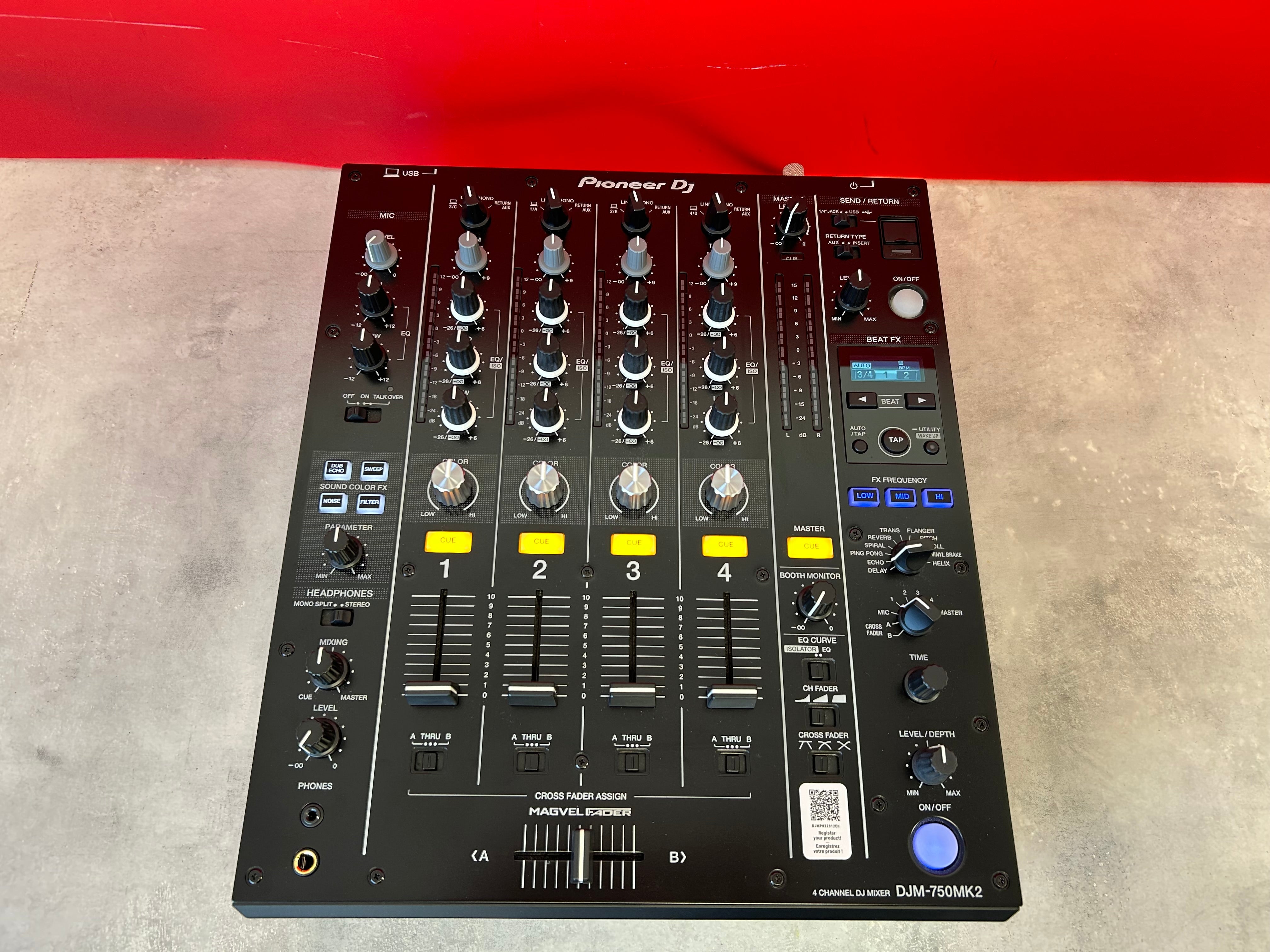 Pioneer DJM 750 MK2 DJ Mixer - Pre Owned - Deck Converters