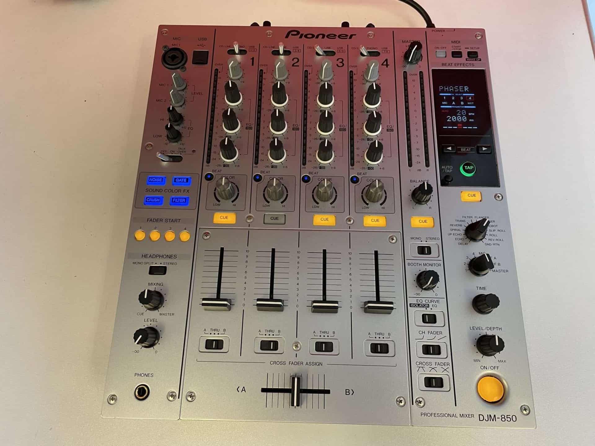 Pioneer DJM 850 S DJ Mixer - Pre Owned - Deck Converters