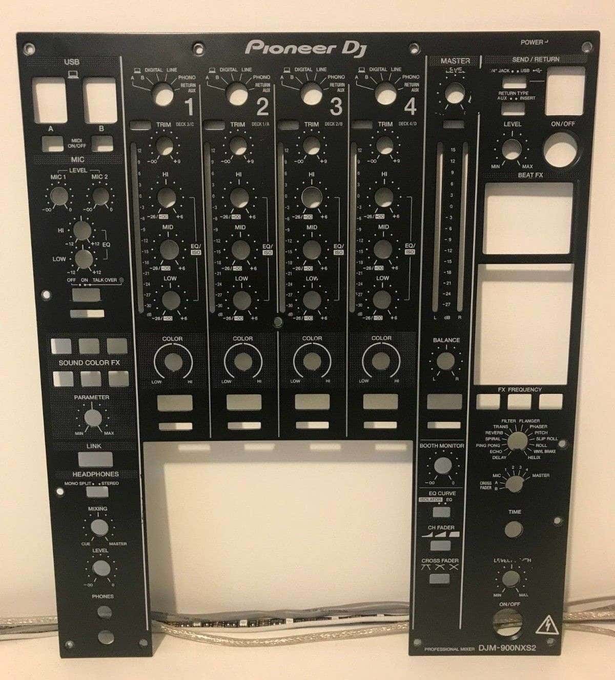 Pioneer DJM 900 NXS2 Face Plate Panel DNB1248 New - Deck Converters
