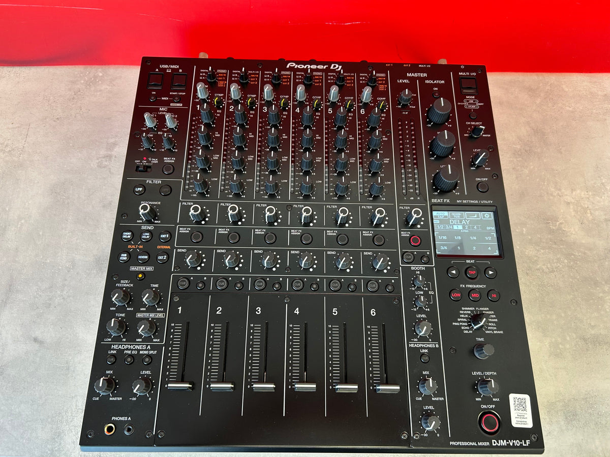 Pioneer DJM-V10-LF 6Ch Pro DJ Mixer - Pre Owned - Deck Converters