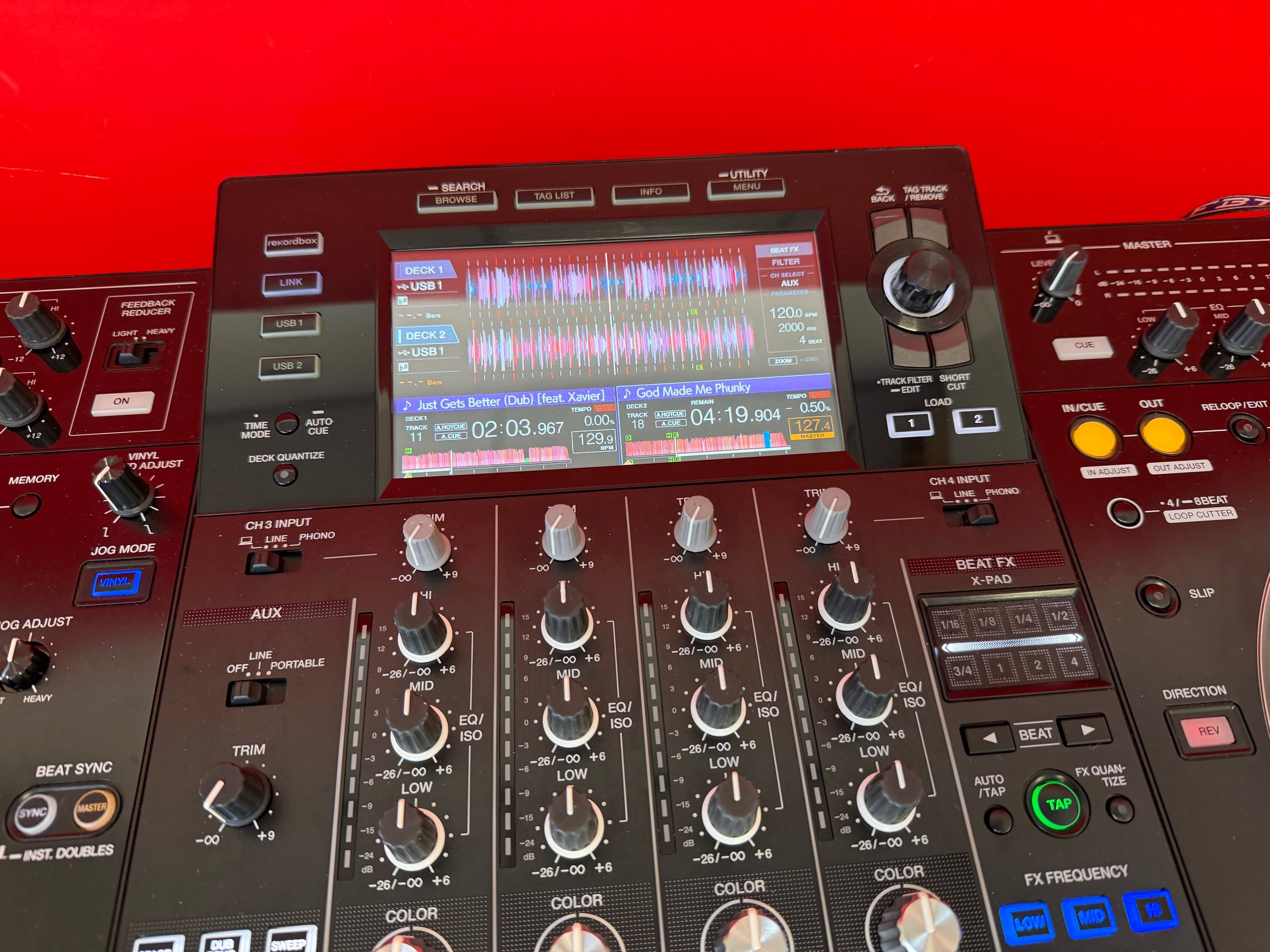 Pioneer XDJ XZ Professional All - in - One DJ System Pre Owned - Deck Converters