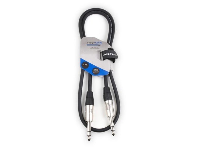 Stagecore CORE161 6.35mm Stereo Jack Plug - 6.35mm Stereo Jack Plug - Deck Converters