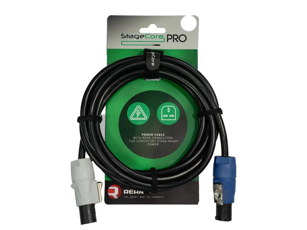 StageCore PowerCon Twist Lock FX to PowerCon Twist Lock MX Cable - Deck Converters