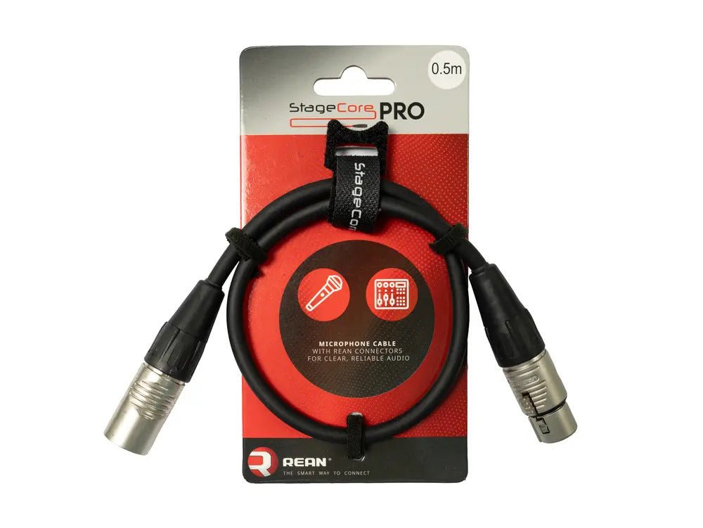 Stagecore PRO350 Female XLR - Male XLR Balanced Cable REAN Connectors - Deck Converters