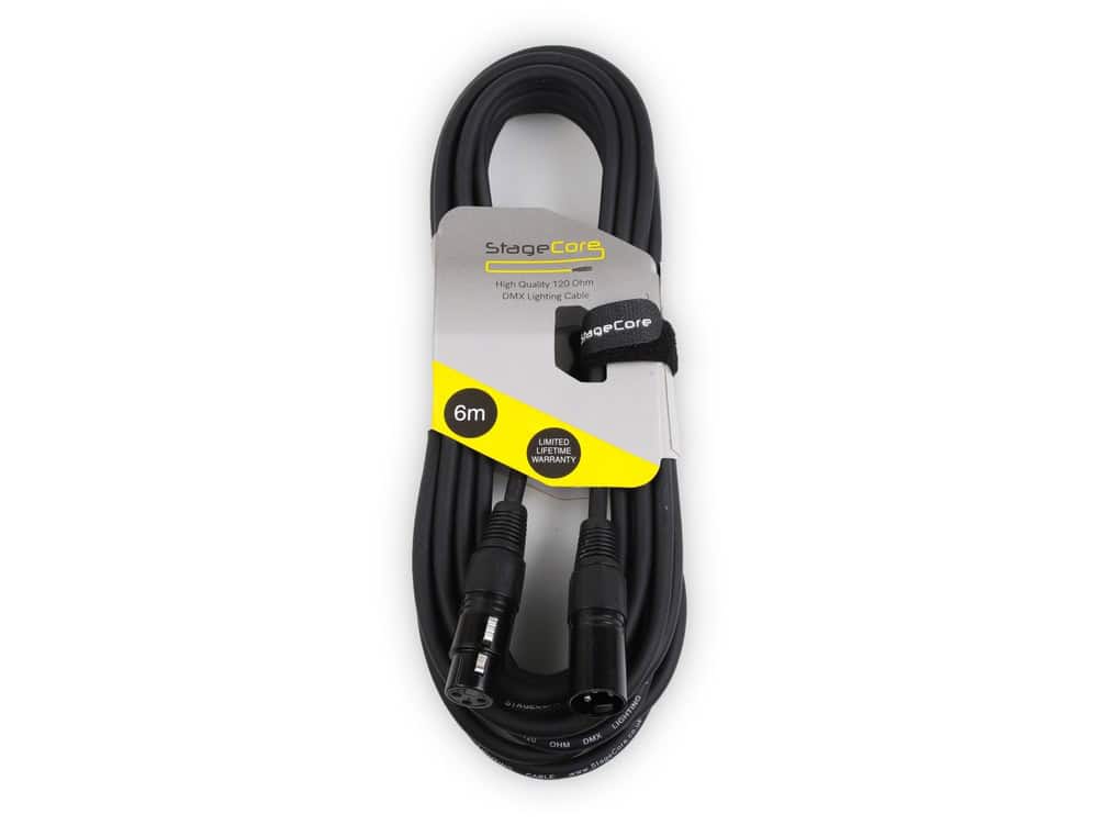 Stagecore SCDMX 3 PIN DMX 120ohm 3 Pin Cable - Deck Converters