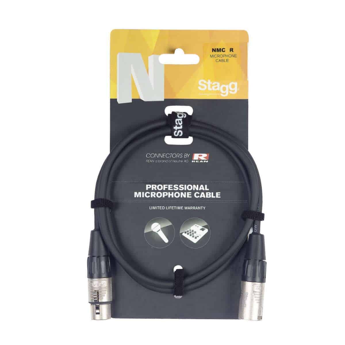 Stagg NMC Mic Cable XLR Male to XLR Female - Deck Converters