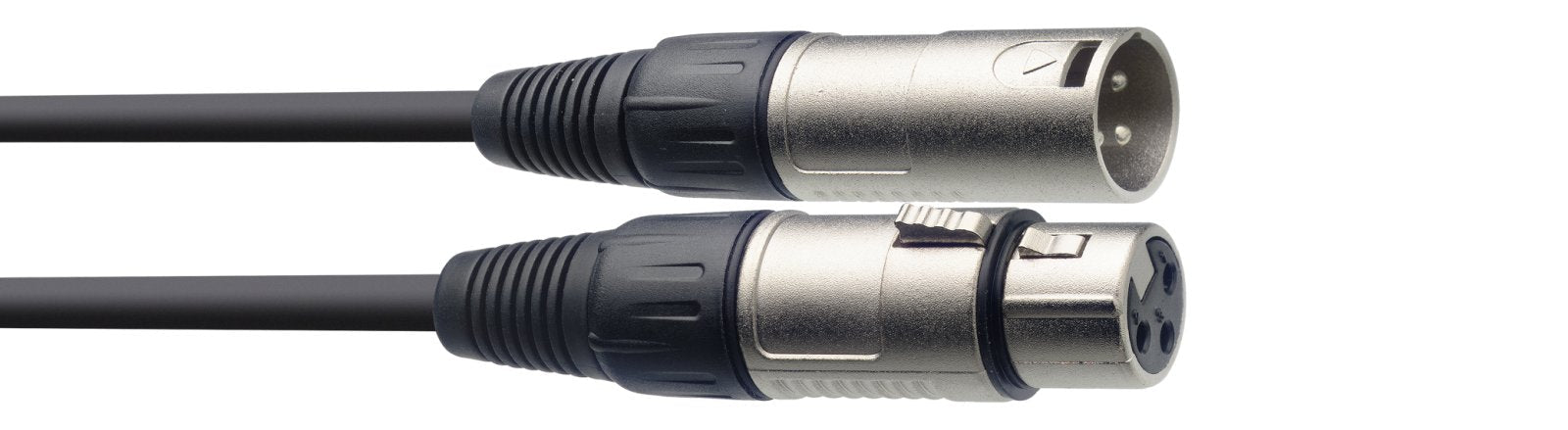 Stagg SMC Microphone Cable Male XLR to Female XLR - Deck Converters