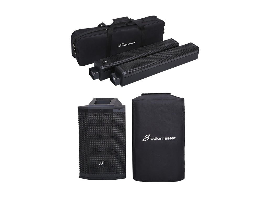 Studiomaster Direct 121MX Portable Column Array System - Deck Converters