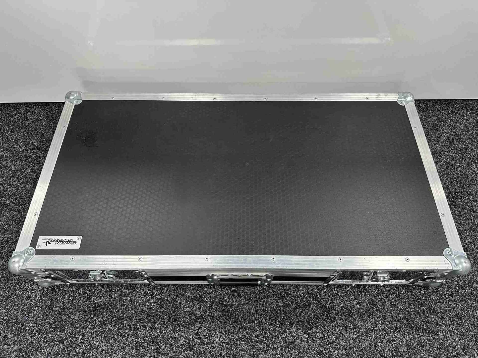 Swan Flight Case For 2x Pioneer CDJ 2000 NXS2 & Mixer DJM 900 NXS2 - Deck Converters