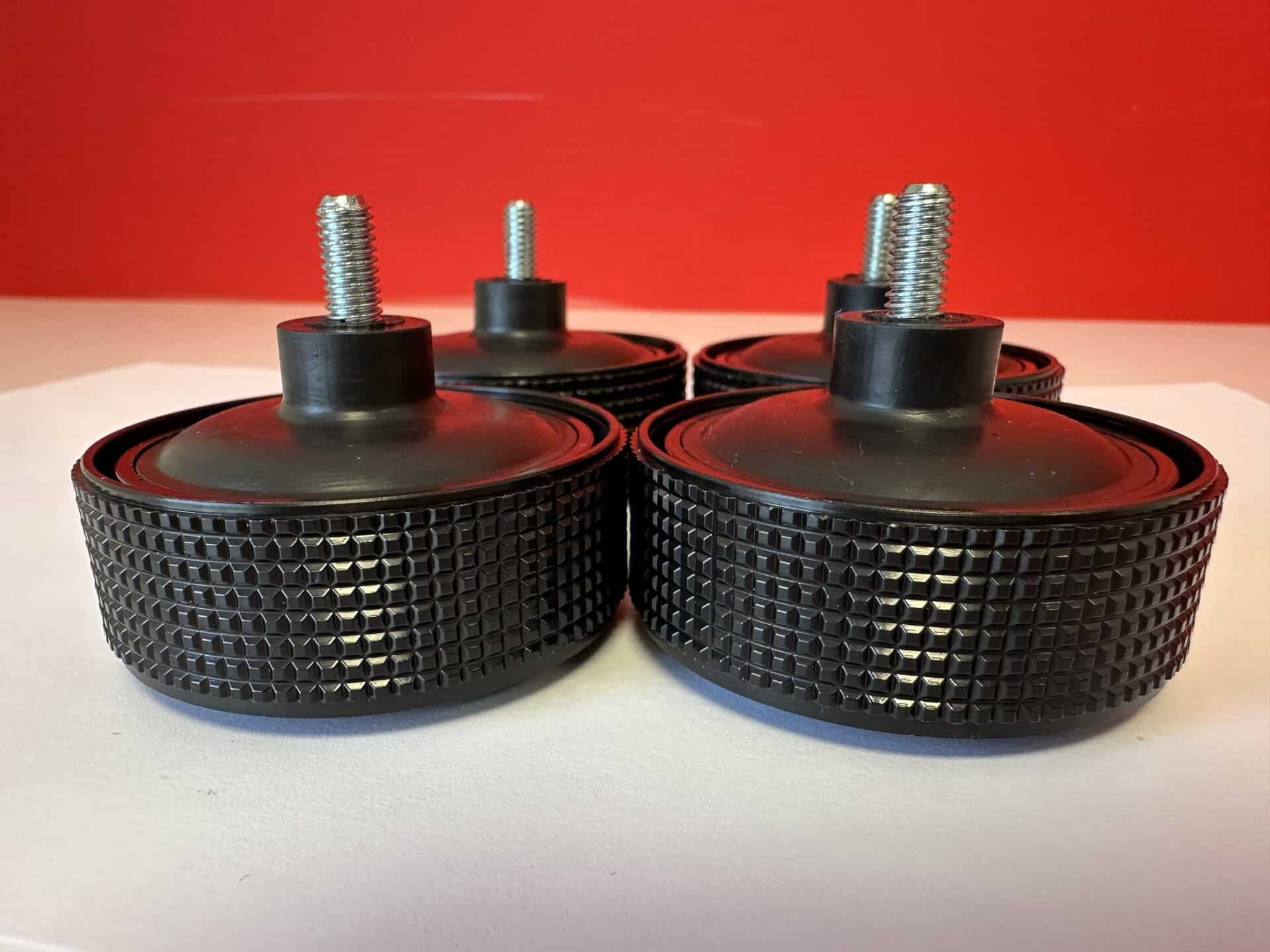 Technics Repalcement Isolation Feet 4 Pack - Deck Converters