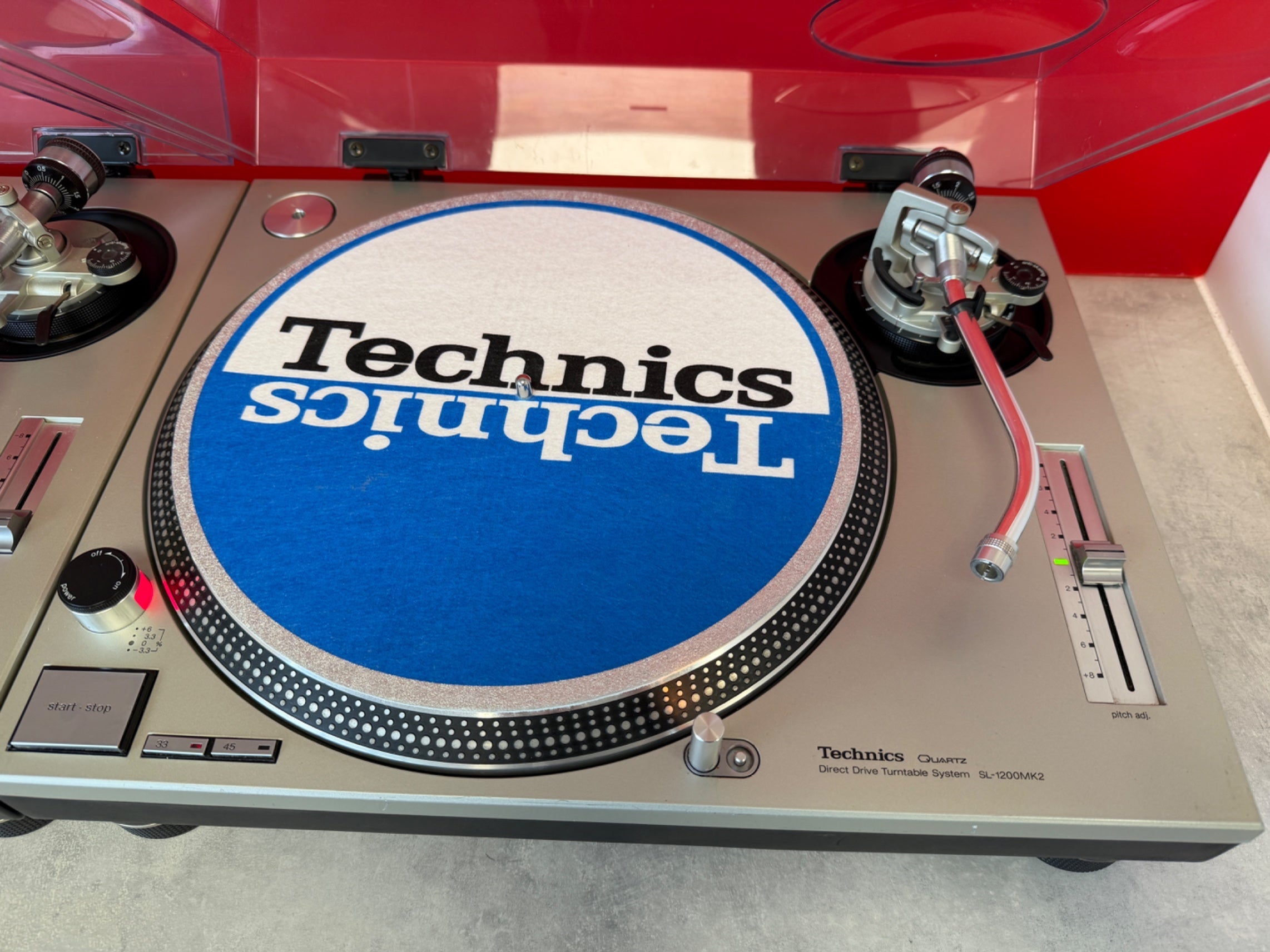Technics SL - 1200MK2 Quartz Direct Drive Turntable - PAIR - Deck Converters