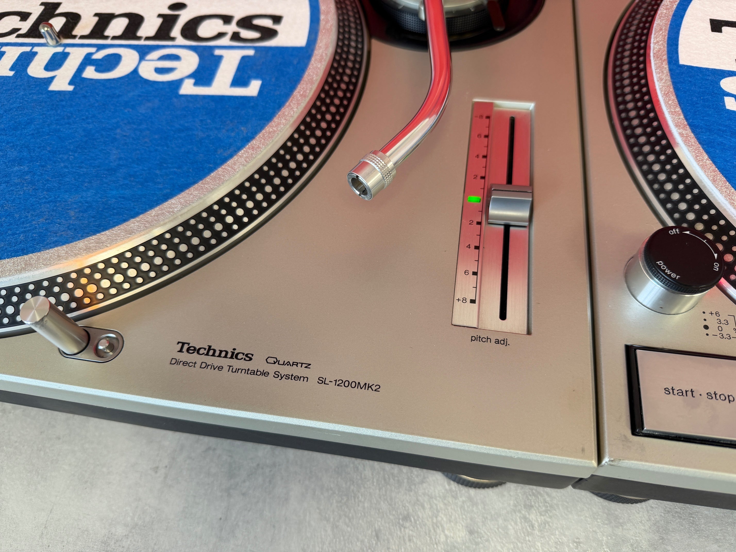 Technics SL - 1200MK2 Quartz Direct Drive Turntable - PAIR - Deck Converters