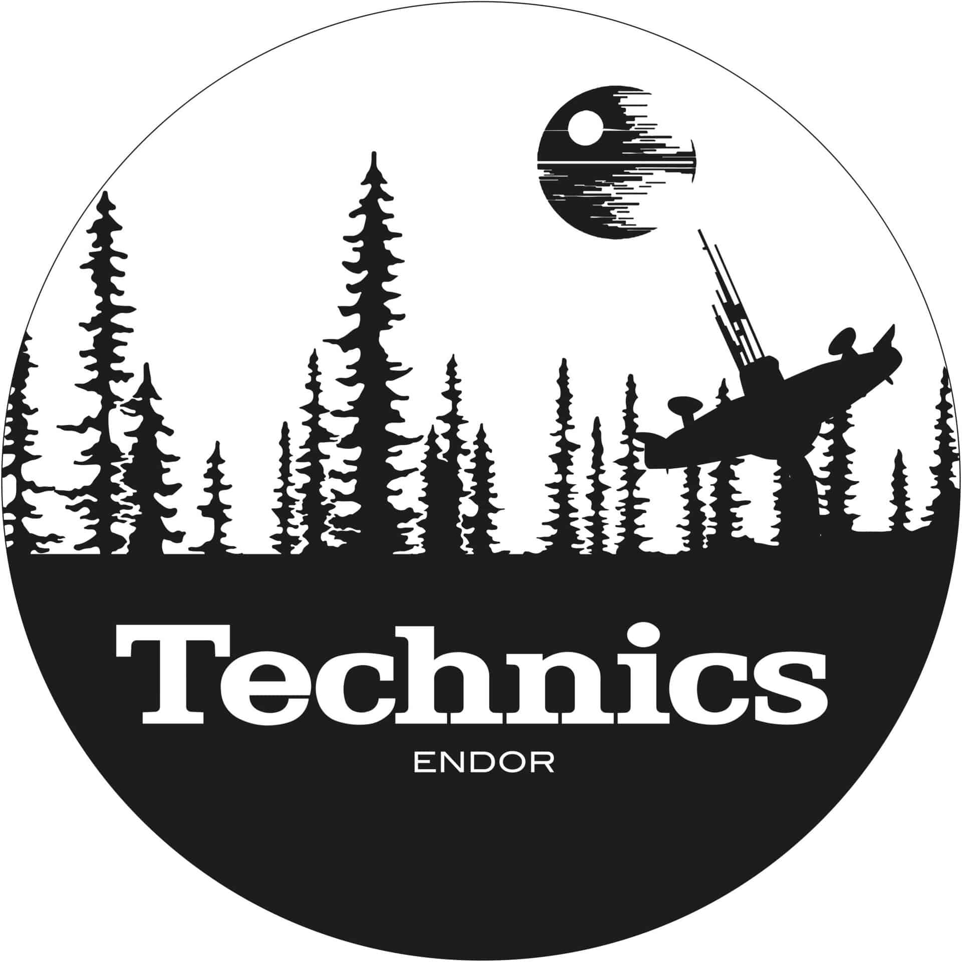 Technics Slipmat Endor (Pair) - Deck Converters