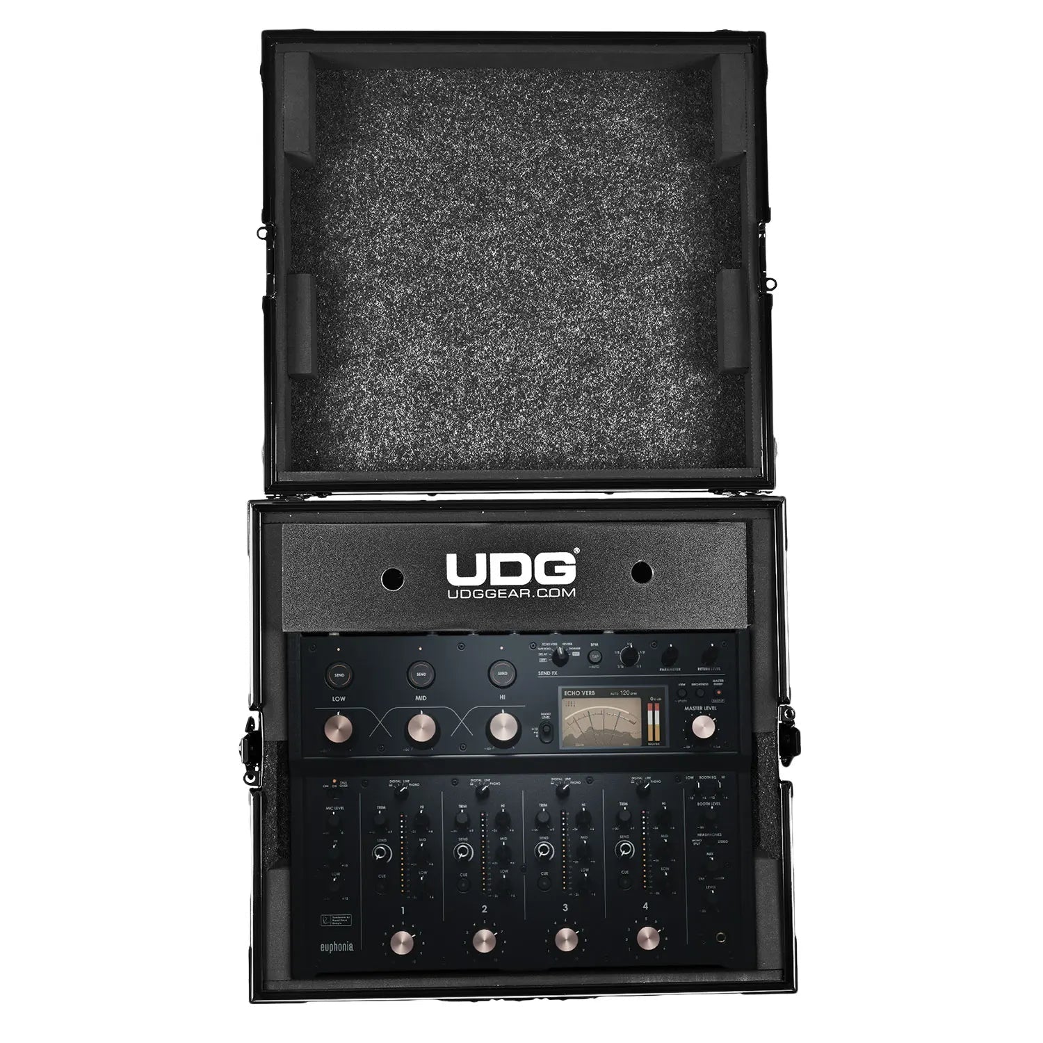 UDG FlightCase AlphaTheta Euphonia (Black) - Deck Converters