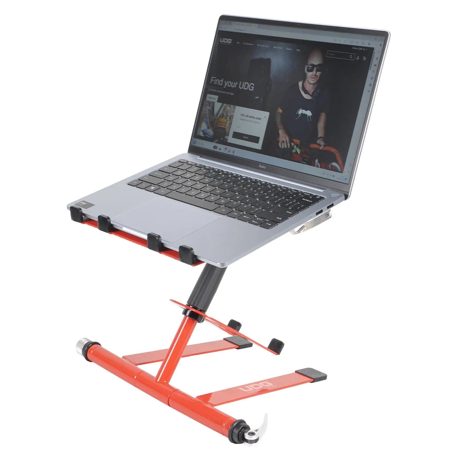 UDG Ultimate DIGI Laptop Stand - Red - Deck Converters