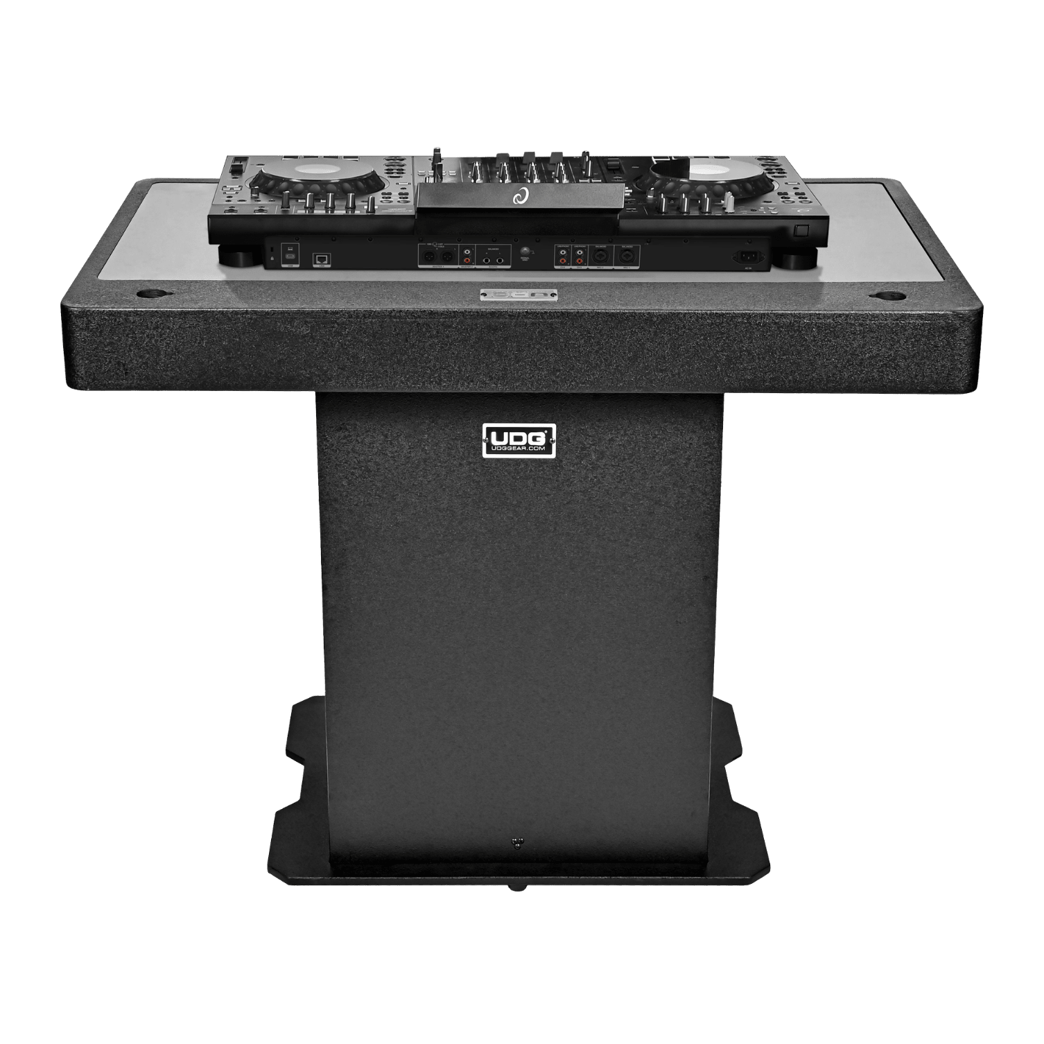 UDG Ultimate DJ Podium Workstation Black | Professional Modular DJ Podium - Deck Converters