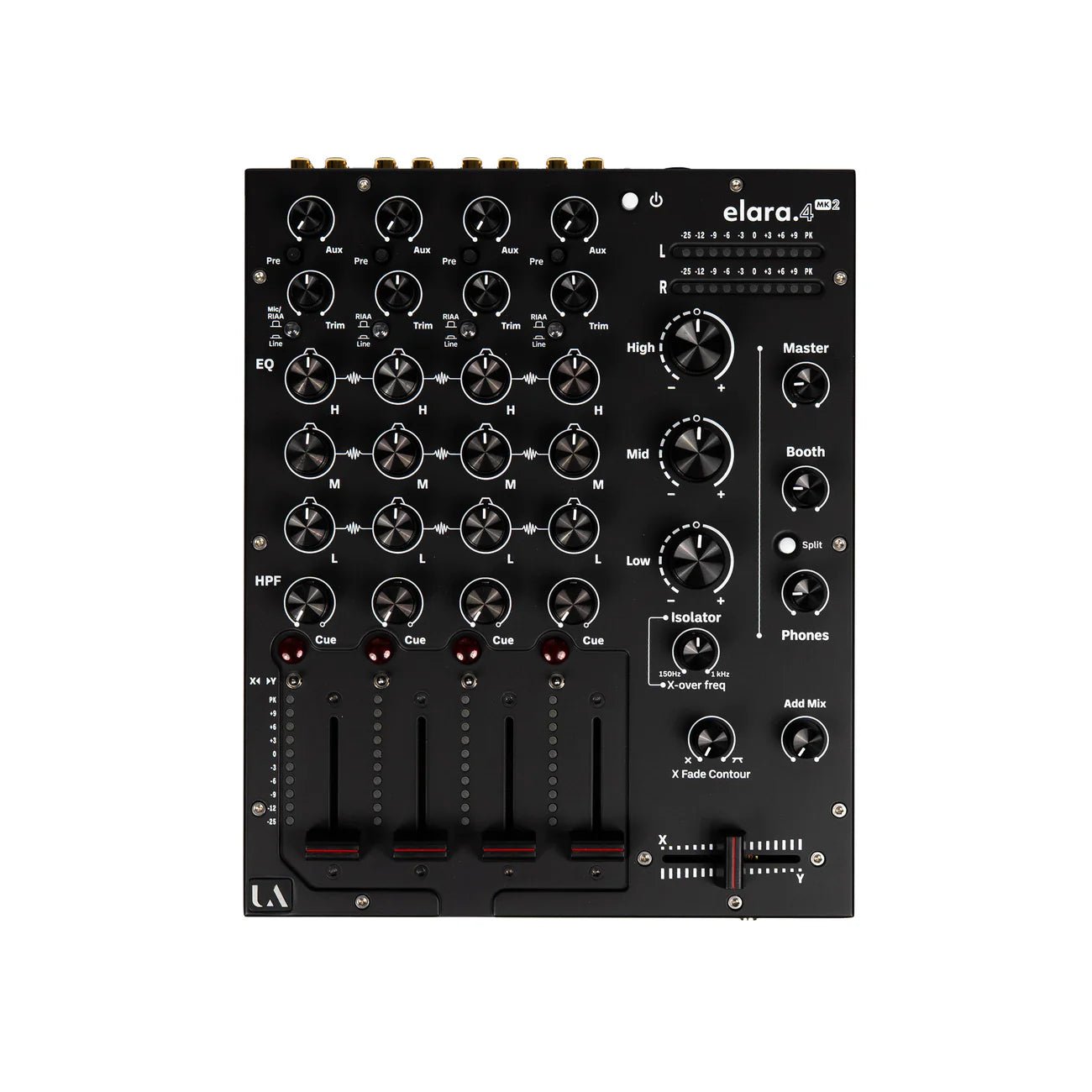 Union Audio ELARA.4 MK2 4 - Channel Analogue Mixer - Deck Converters