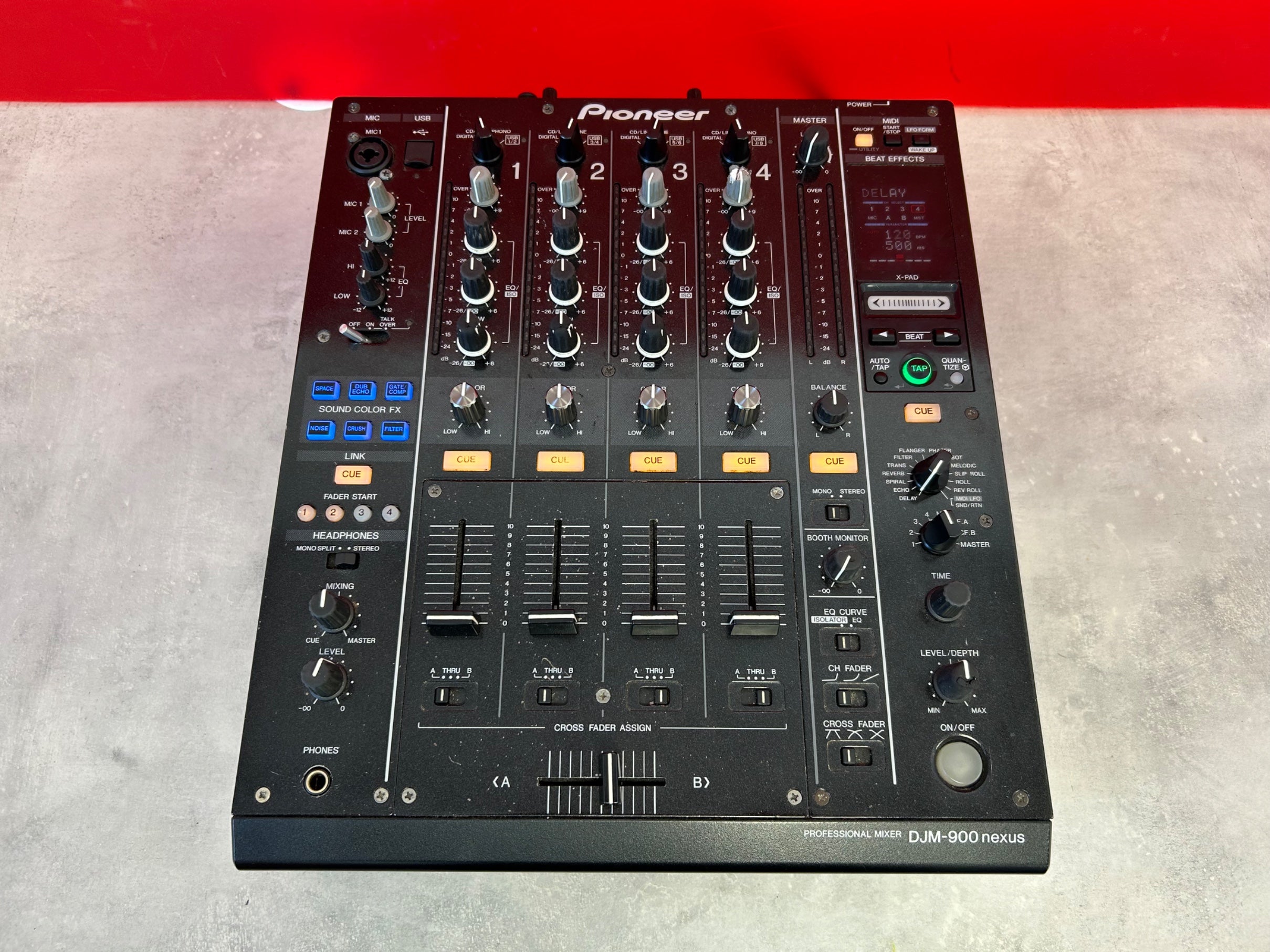 Pioneer DJ DJM-900 Nexus Mixer – Spares / Repairs