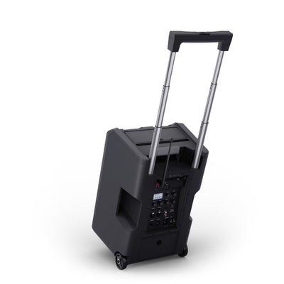 LD Systems ANNY 10 HHD 2 B8 10" Portable Battery-Powered Bluetooth PA System with Mixer and 1x Wireless Handheld Microphone