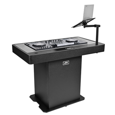 UDG Ultimate DJ Podium Workstation Black | Professional Modular DJ Podium