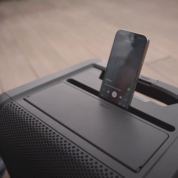 LD Systems ANNY 10 HHD 2 B8 10" Portable Battery-Powered Bluetooth PA System with Mixer and 1x Wireless Handheld Microphone