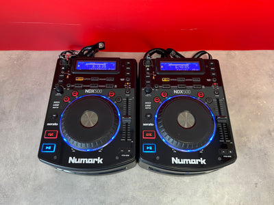Numark NDX500 USB/CD Media Player Pair - Pre Owned