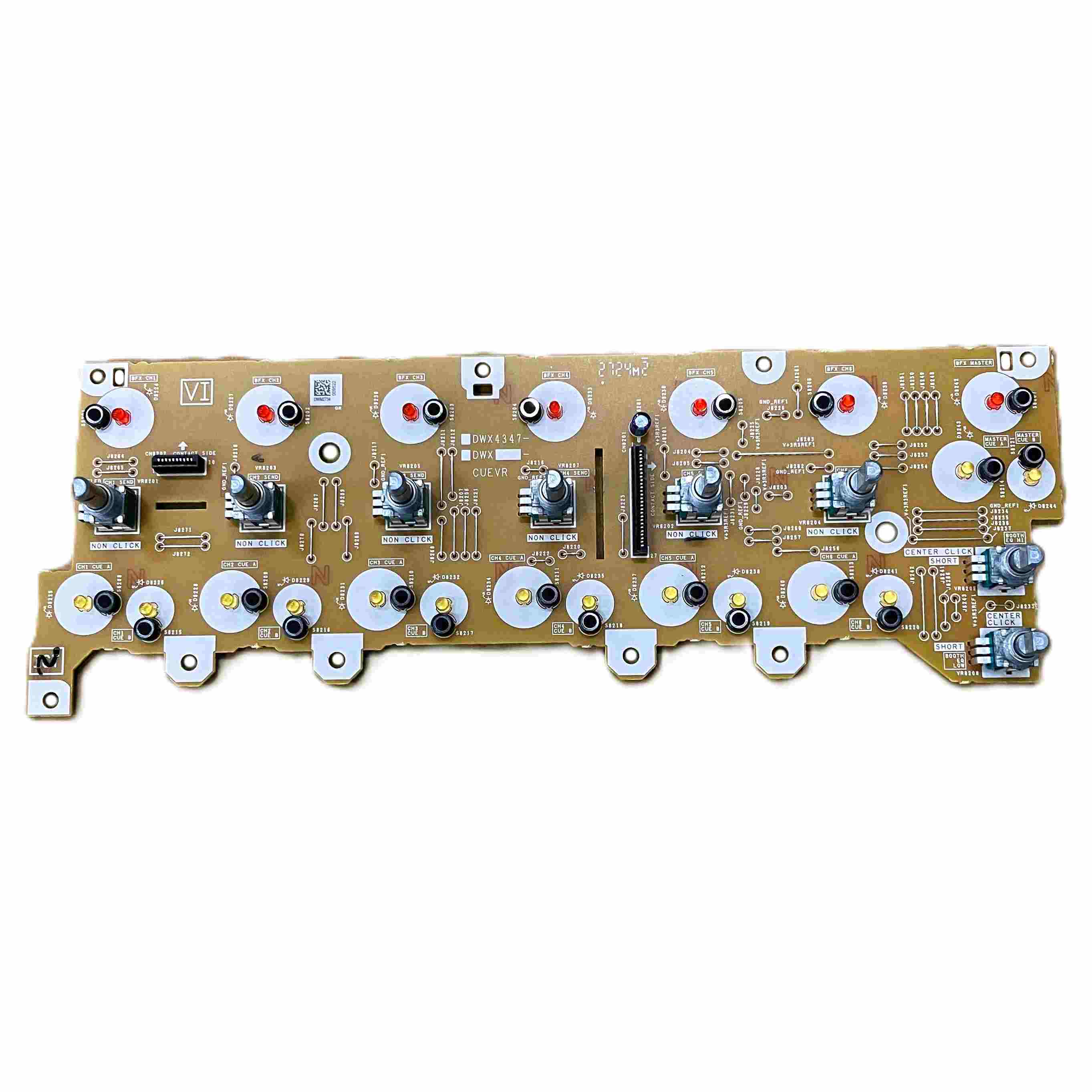 Pioneer DJ DWX4347 Replacement CUEVR Assembly for DJM-V10, DJM-V10LF