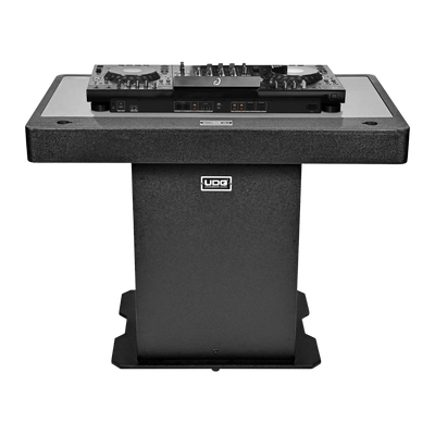 UDG Ultimate DJ Podium Workstation Black | Professional Modular DJ Podium