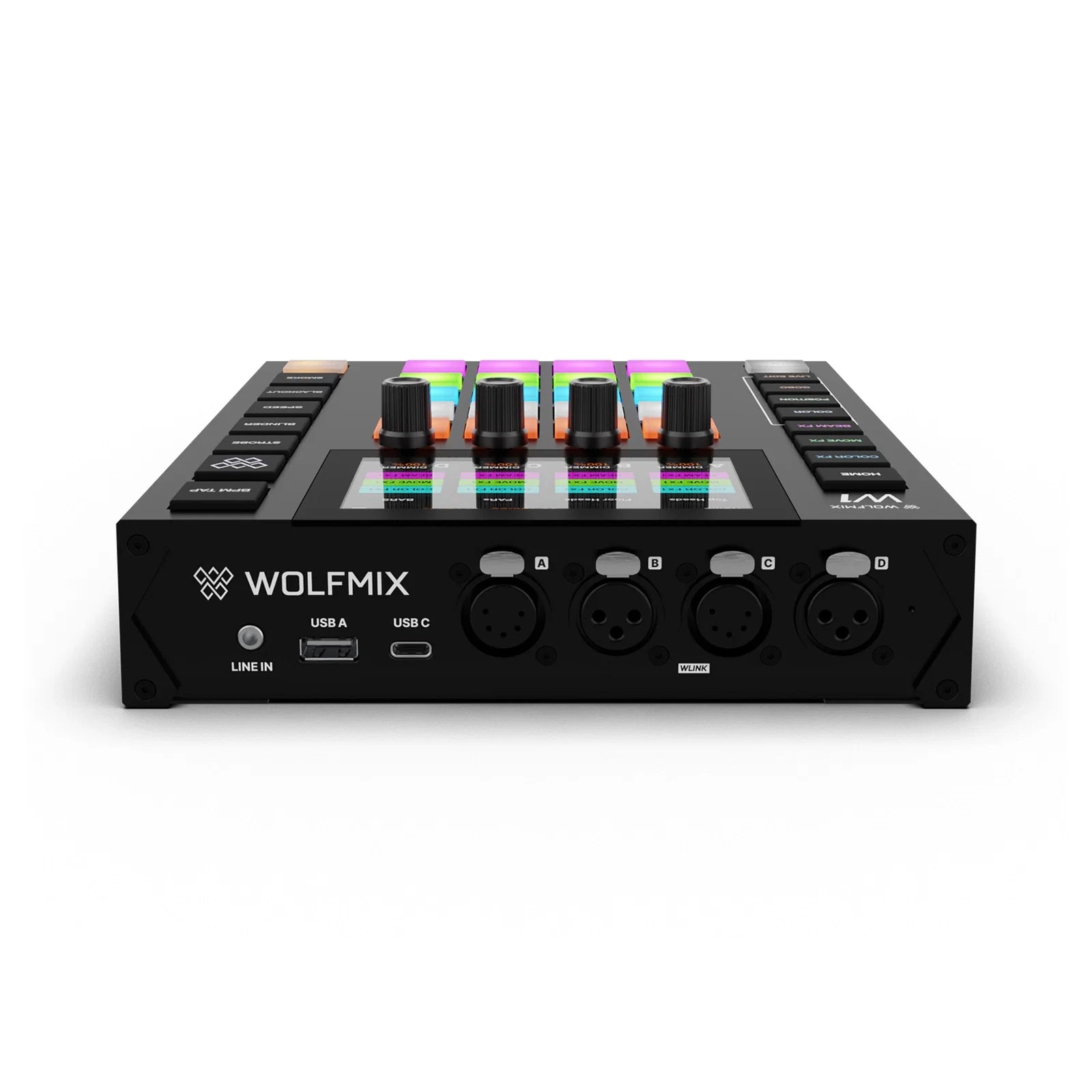 Wolfmix W1 MK3 Standalone DMX Lighting Controller for DJs & Live Performance