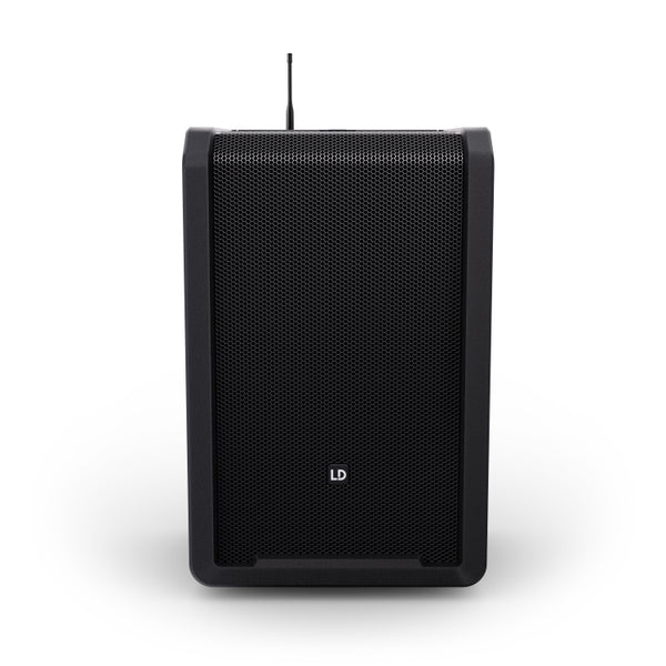 LD Systems ANNY 10 HHD 2 B8 10" Portable Battery-Powered Bluetooth PA System with Mixer and 1x Wireless Handheld Microphone