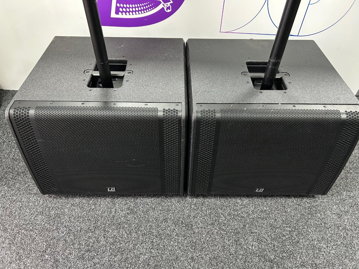 LD Systems CURV 500 TS Compact Touring Array System Pair - Pre Owned