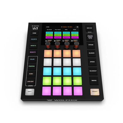 Wolfmix W1 MK3 Standalone DMX Lighting Controller for DJs & Live Performance