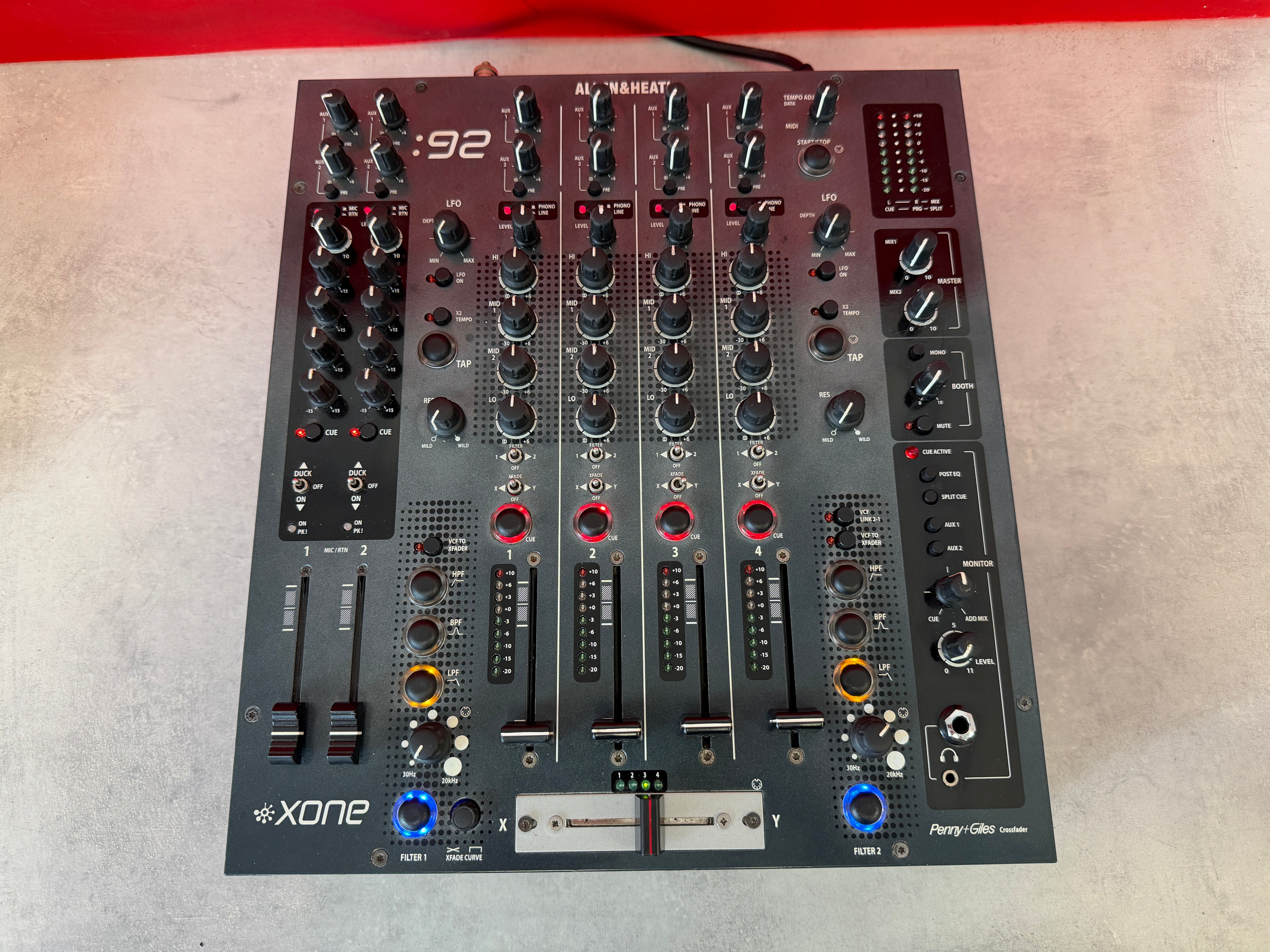 Allen & Heath Xone 92 DJ Mixer - Pre Owned