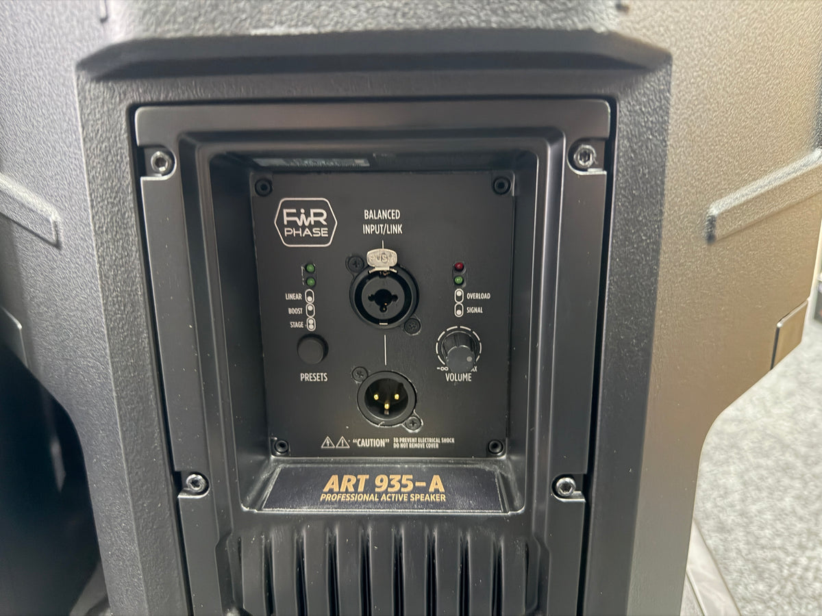 RCF ART 935-A 15" +3" HF Active 2-Way Speaker System - Pair - Pre Owned