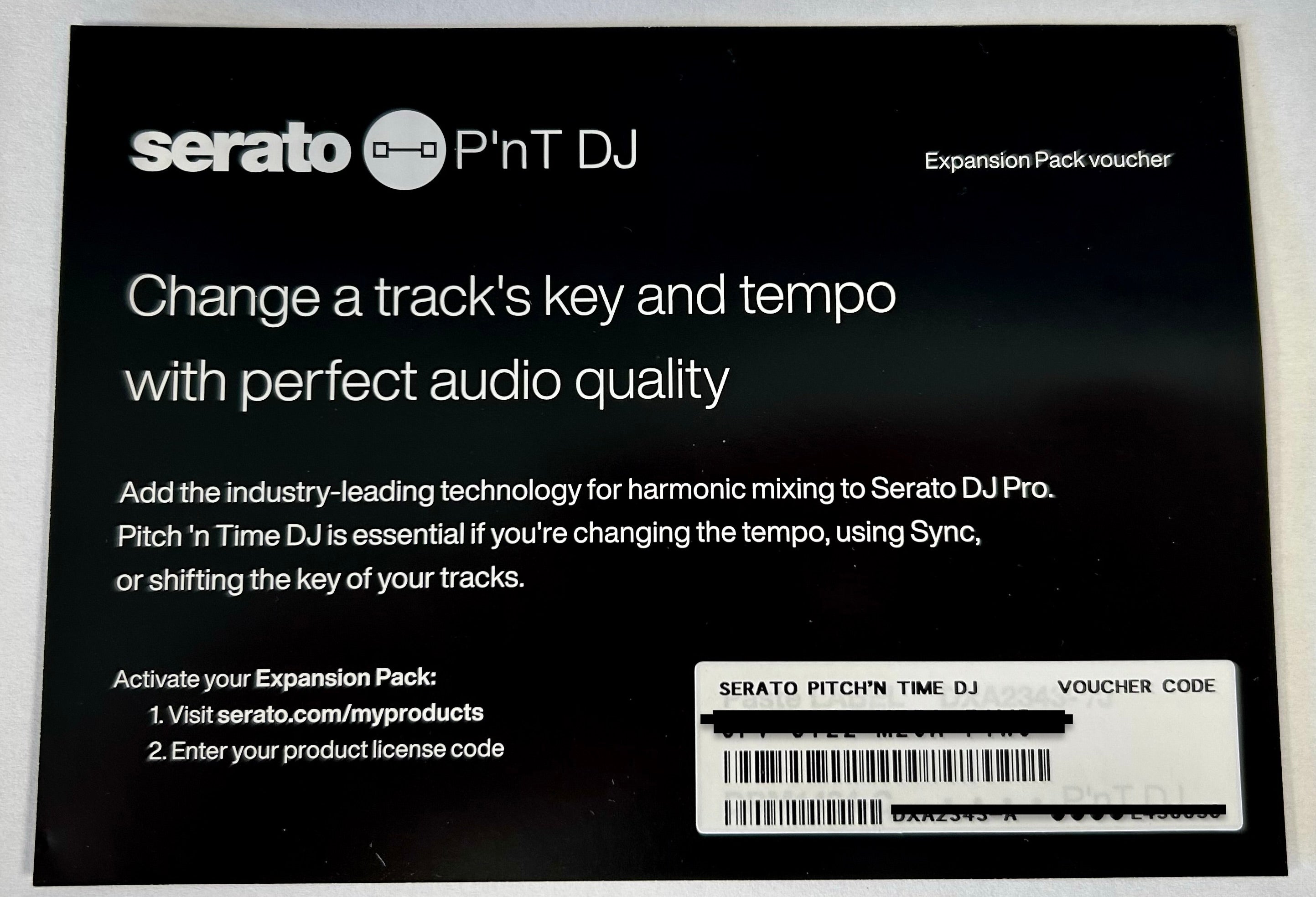 Serato Pitch 'n Time DJ Expansion Pack Voucher Code