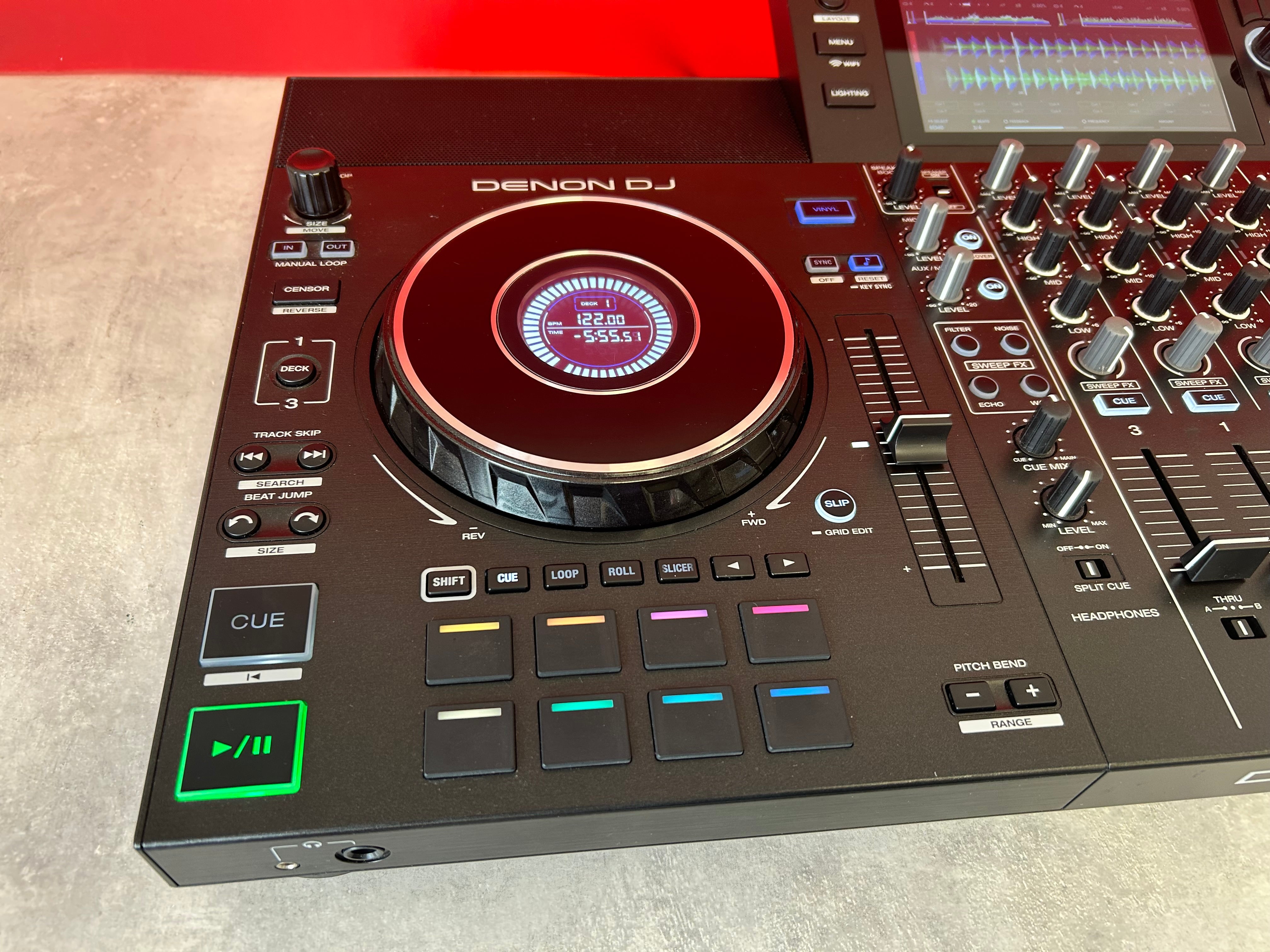 Denon DJ SC LIVE 4 - 4 Deck Standalone DJ Controller - Pre Owned