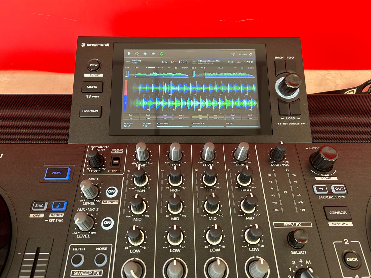 Denon DJ SC LIVE 4 - 4 Deck Standalone DJ Controller - Pre Owned