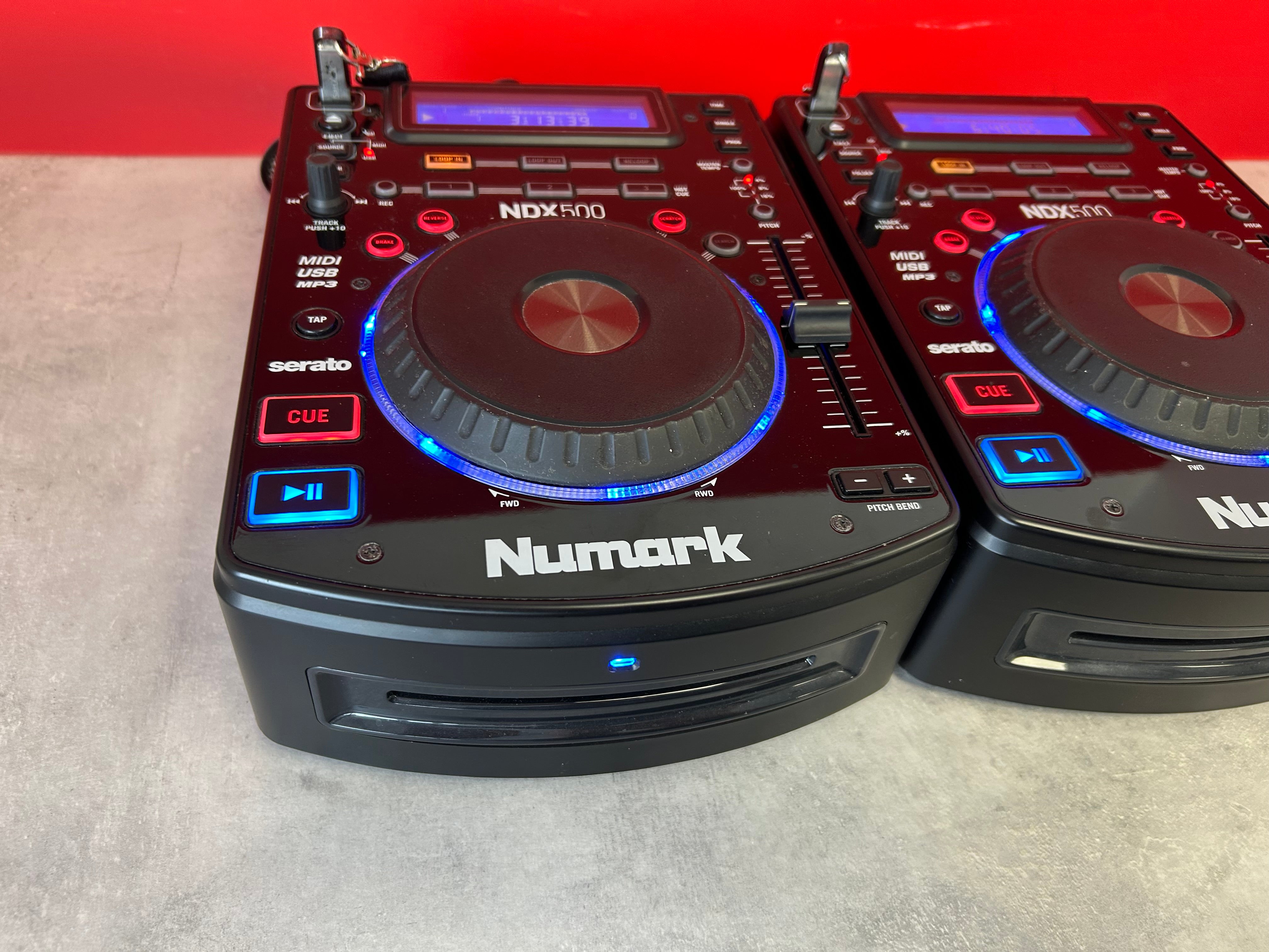 Numark NDX500 USB/CD Media Player Pair - Pre Owned