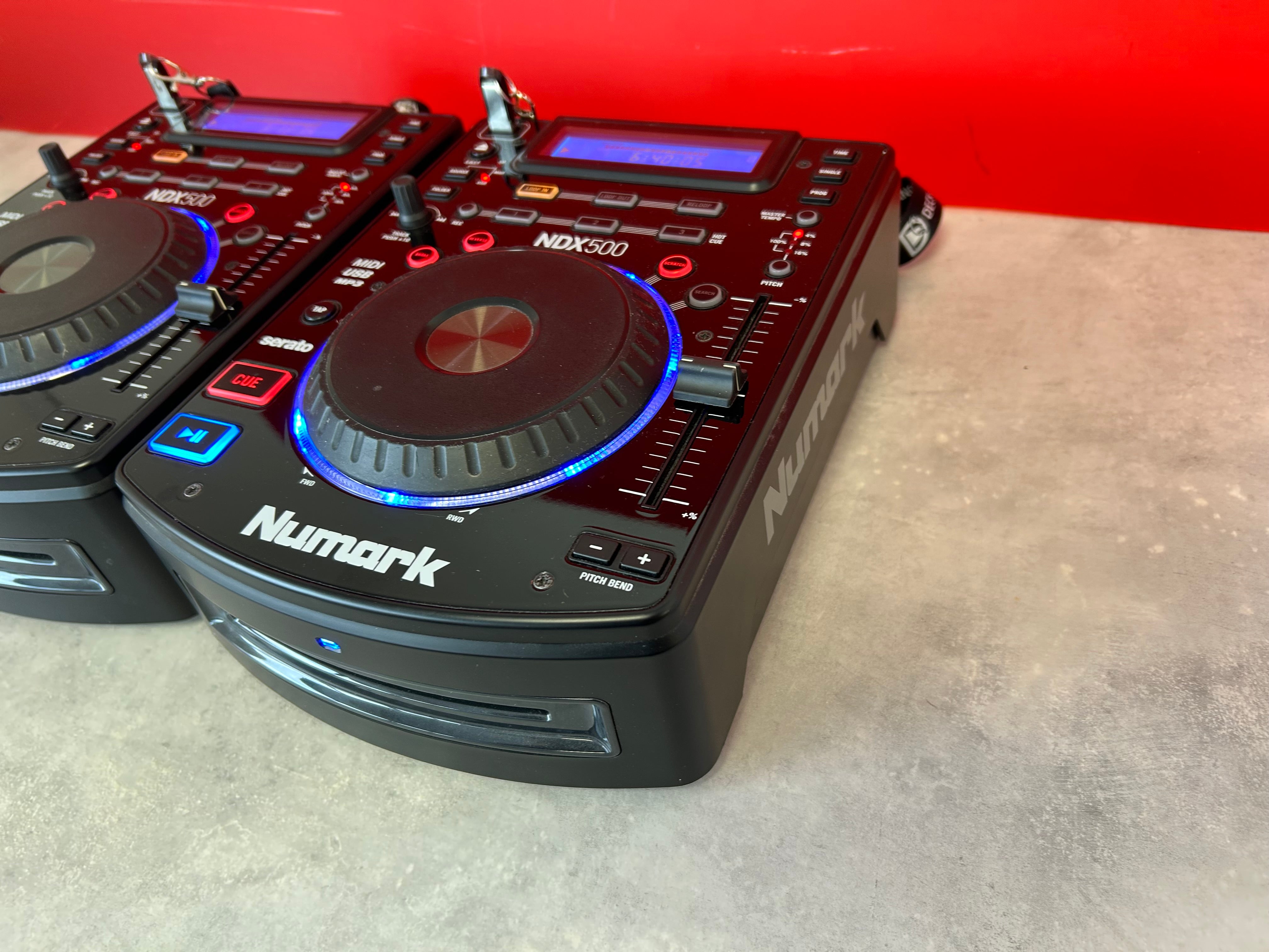 Numark NDX500 USB/CD Media Player Pair - Pre Owned