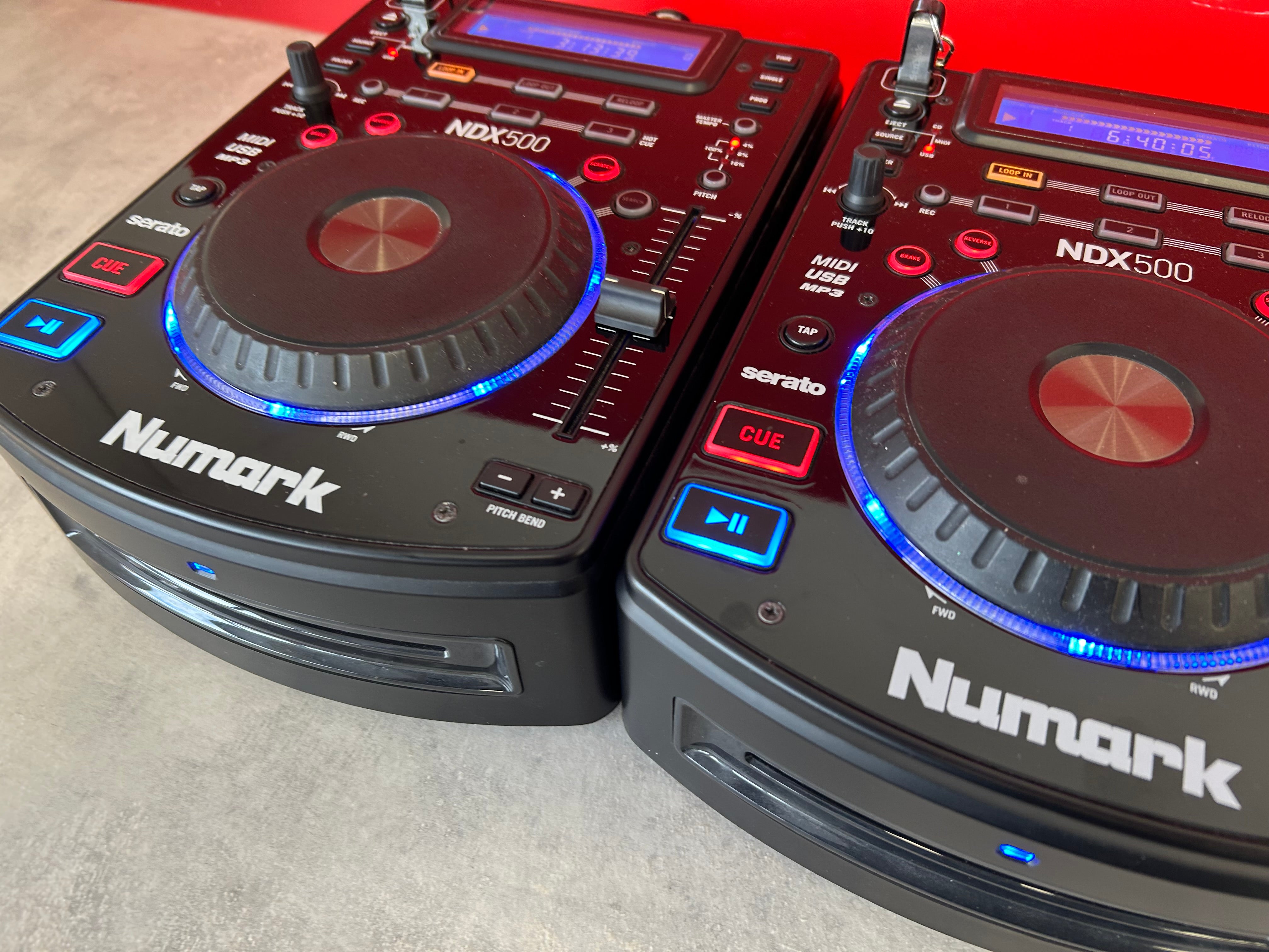 Numark NDX500 USB/CD Media Player Pair - Pre Owned