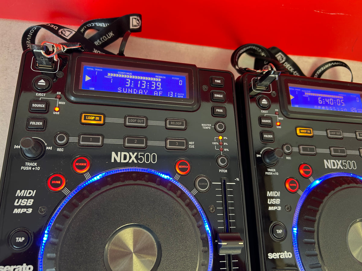 Numark NDX500 USB/CD Media Player Pair - Pre Owned