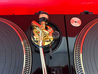 Technics SL-1200LTD Gold Limited Edition Direct Drive Turntable Pair - Pre Owned