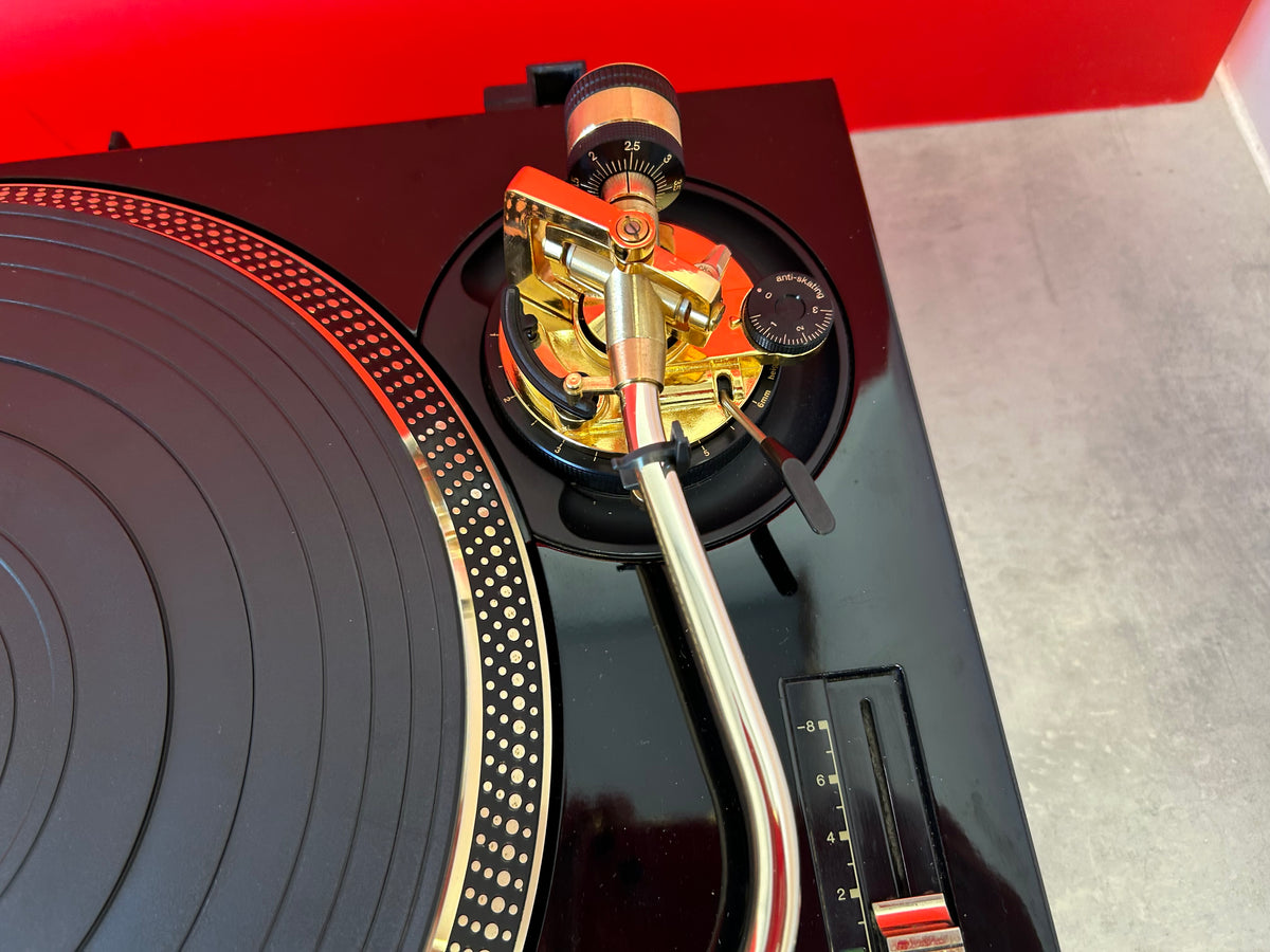 Technics SL-1200LTD Gold Limited Edition Direct Drive Turntable Pair - Pre Owned