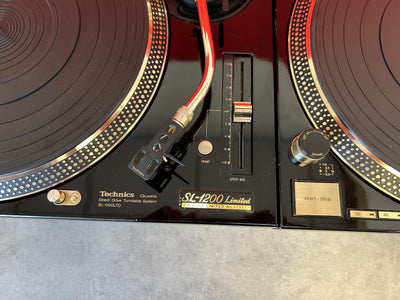 Technics SL-1200LTD Gold Limited Edition Direct Drive Turntable Pair - Pre Owned