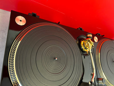 Technics SL-1200LTD Gold Limited Edition Direct Drive Turntable Pair - Pre Owned