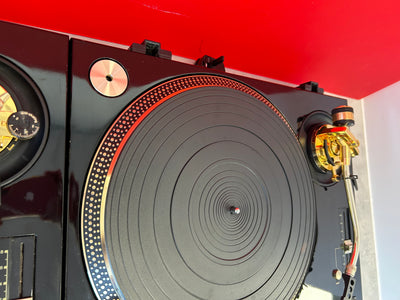 Technics SL-1200LTD Gold Limited Edition Direct Drive Turntable Pair - Pre Owned